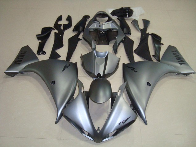 Grey 2012-2014 Yamaha YZF R1 Motorcycle Fairings Grey 2012-2014 Yamaha YZF R1 Motorcycle Fairings