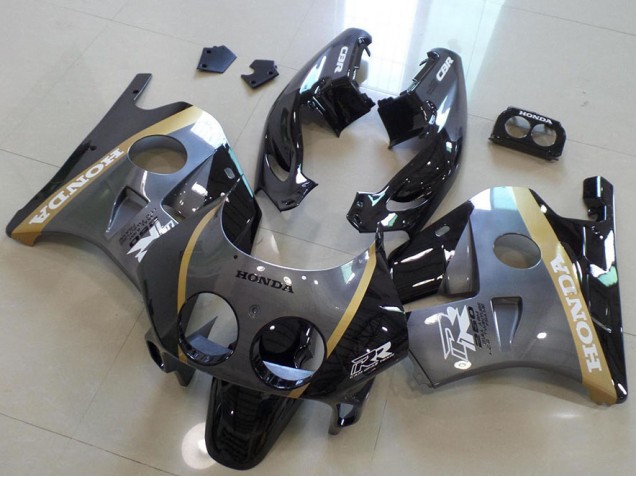 Grey Black 1991-1998 Honda CBR250RR MC22 Motorcycle Fairings Grey Black 1991-1998 Honda CBR250RR MC22 Motorcycle Fairings