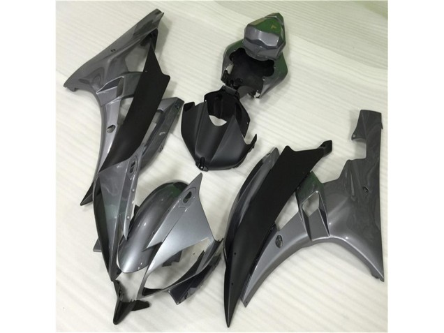 Grey Black 2006-2007 Yamaha YZF R6 Motorcycle Fairings Grey Black 2006-2007 Yamaha YZF R6 Motorcycle Fairings