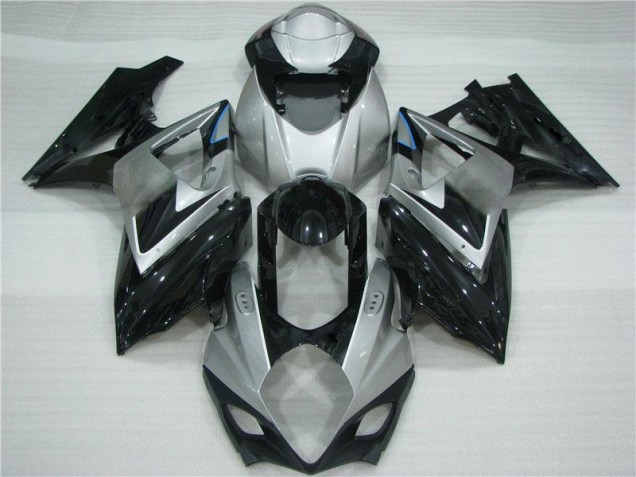 Grey Black 2007-2008 Suzuki GSXR 1000 Motorcycle Fairings Grey Black 2007-2008 Suzuki GSXR 1000 Motorcycle Fairings