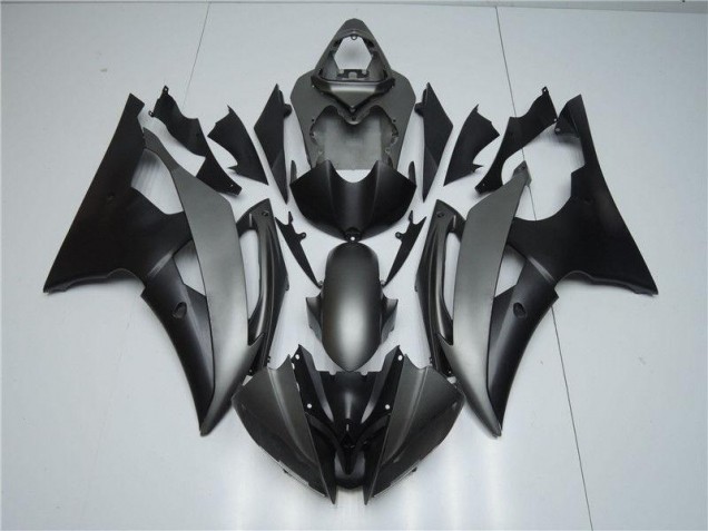 Grey Black 2008-2016 Yamaha YZF R6 Motorcycle Bodywork Grey Black 2008-2016 Yamaha YZF R6 Motorcycle Bodywork