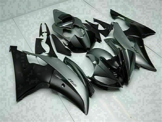 Grey Black 2008-2016 Yamaha YZF R6 Motorcycle Fairings Grey Black 2008-2016 Yamaha YZF R6 Motorcycle Fairings