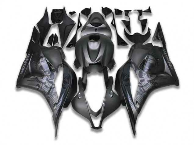 Grey Black 2009-2012 Honda CBR600RR Motorcycle Fairings Grey Black 2009-2012 Honda CBR600RR Motorcycle Fairings