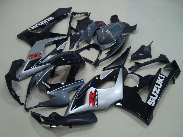 Grey Black Silver 2005-2006 Suzuki GSXR 1000 Motorcycle Fairings Grey Black Silver 2005-2006 Suzuki GSXR 1000 Motorcycle Fairings