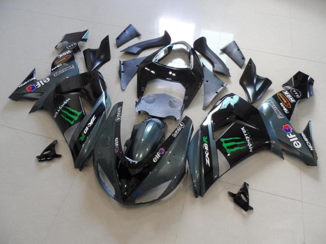 Grey Monster 2006-2007 Kawasaki ZX10R Motorcycle Fairings Grey Monster 2006-2007 Kawasaki ZX10R Motorcycle Fairings