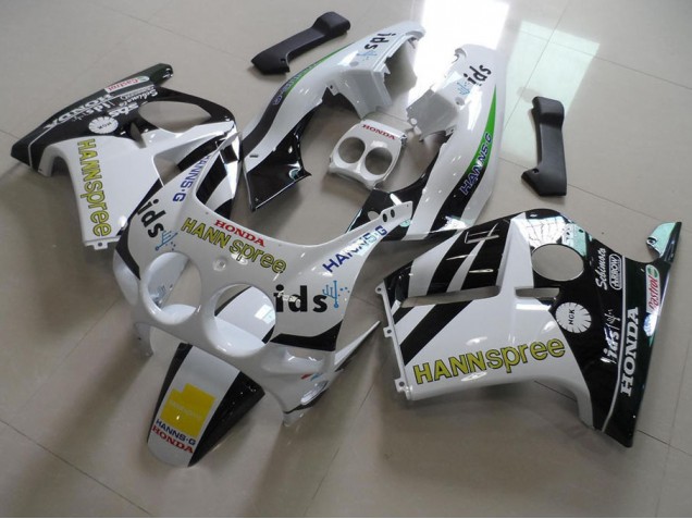 Hannspree 1988-1989 Honda CBR250RR MC19 Motorcycle Fairings Hannspree 1988-1989 Honda CBR250RR MC19 Motorcycle Fairings