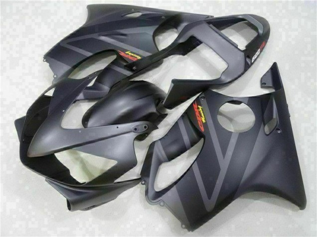 Matte Black 2001-2003 Honda CBR600 F4i Motorcycle Fairings Matte Black 2001-2003 Honda CBR600 F4i Motorcycle Fairings