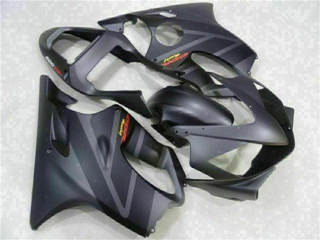 Matte Black 2001-2003 Honda CBR600 F4i Motorcycle Fairings Matte Black 2001-2003 Honda CBR600 F4i Motorcycle Fairings