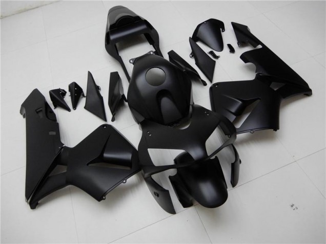 Matte Black 2003-2004 Honda CBR600RR Motorcycle Fairing Matte Black 2003-2004 Honda CBR600RR Motorcycle Fairing