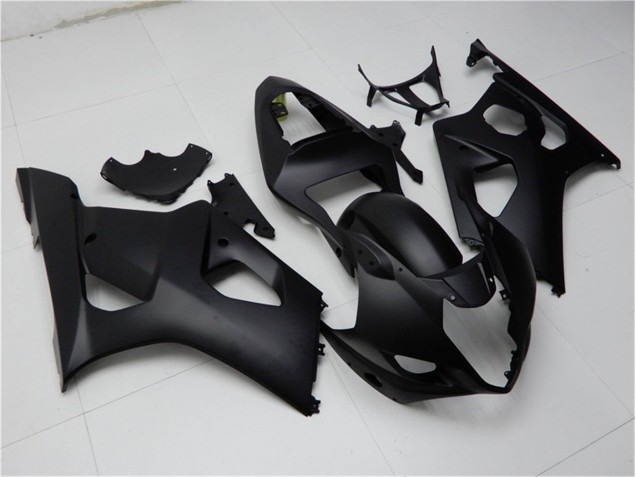Matte Black 2003-2004 Suzuki GSXR 1000 Motorcycle Bodywork Matte Black 2003-2004 Suzuki GSXR 1000 Motorcycle Bodywork