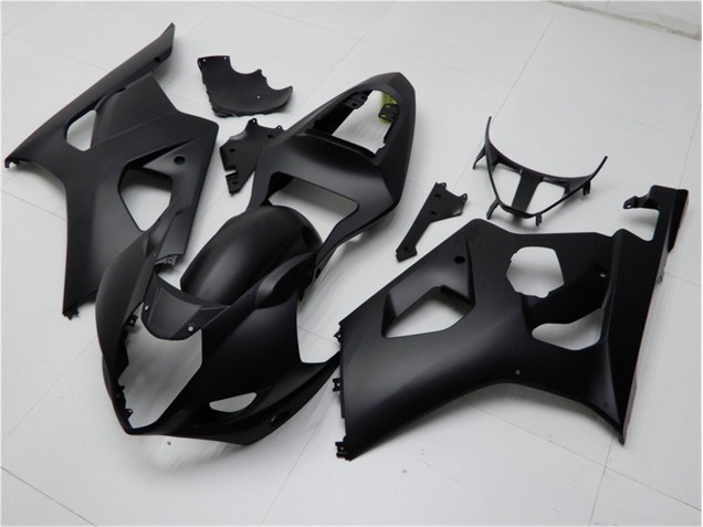 Matte Black 2003-2004 Suzuki GSXR 1000 Motorcycle Bodywork Matte Black 2003-2004 Suzuki GSXR 1000 Motorcycle Bodywork