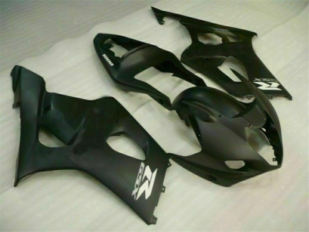 Matte Black 2003-2004 Suzuki GSXR 1000 Motorcycle Fairing Matte Black 2003-2004 Suzuki GSXR 1000 Motorcycle Fairing