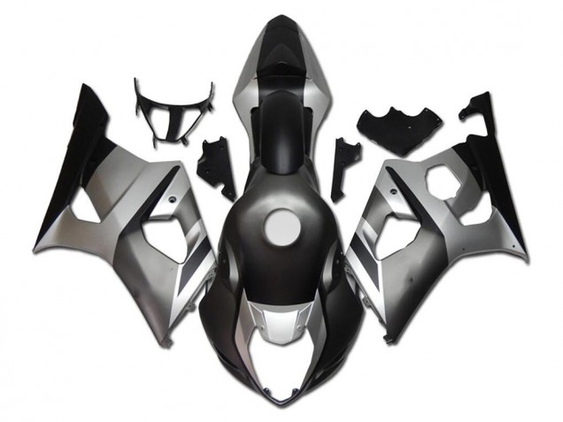 Matte Black 2003-2004 Suzuki GSXR 1000 Motorcycle Fairings Matte Black 2003-2004 Suzuki GSXR 1000 Motorcycle Fairings
