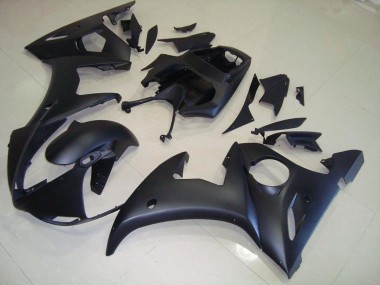 Matte Black 2003-2005 Yamaha YZF R6 Motorcycle Fairings