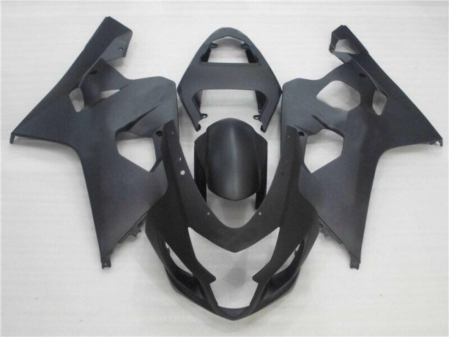 Matte Black 2004-2005 Suzuki GSXR 600/750 Motorcycle Fairings Matte Black 2004-2005 Suzuki GSXR 600/750 Motorcycle Fairings