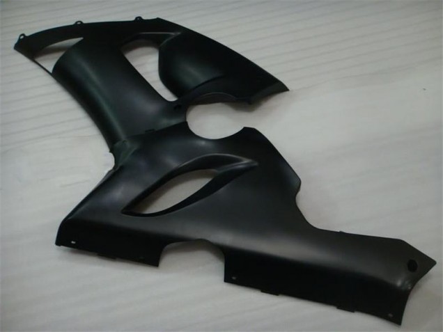 Matte Black 2005-2006 Kawasaki ZX6R Motorcycle Fairings Matte Black 2005-2006 Kawasaki ZX6R Motorcycle Fairings