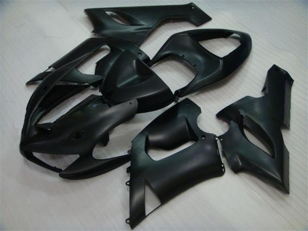 Matte Black 2005-2006 Kawasaki ZX6R Motorcycle Fairings Matte Black 2005-2006 Kawasaki ZX6R Motorcycle Fairings