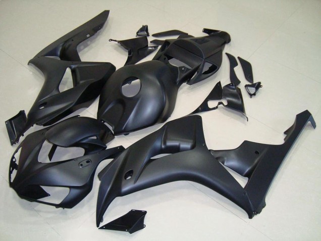 Matte Black 2006-2007 Honda CBR1000RR Motorcycle Fairing Matte Black 2006-2007 Honda CBR1000RR Motorcycle Fairing