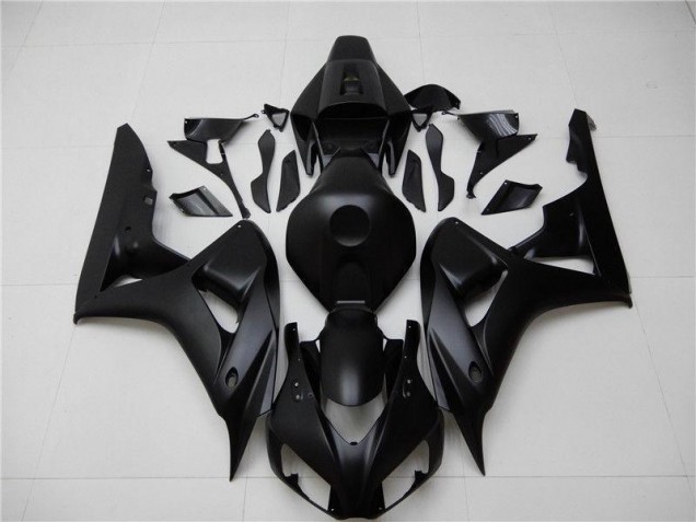 Matte Black 2006-2007 Honda CBR1000RR Motorcycle Fairings Matte Black 2006-2007 Honda CBR1000RR Motorcycle Fairings