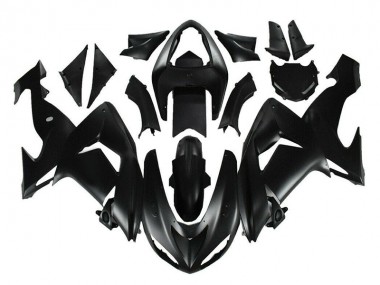 Matte Black 2006-2007 Kawasaki ZX10R Motorcycle Fairings