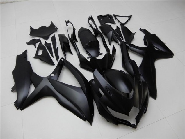 Matte Black 2008-2010 Suzuki GSXR 600/750 Motorcycle Fairings Matte Black 2008-2010 Suzuki GSXR 600/750 Motorcycle Fairings