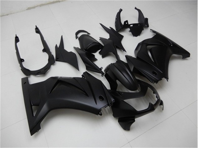 Matte Black 2008-2012 Kawasaki EX250 Motorcycle Fairings Matte Black 2008-2012 Kawasaki EX250 Motorcycle Fairings