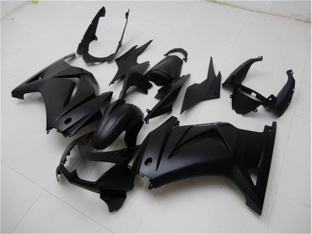 Matte Black 2008-2012 Kawasaki EX250 Motorcycle Fairings Matte Black 2008-2012 Kawasaki EX250 Motorcycle Fairings