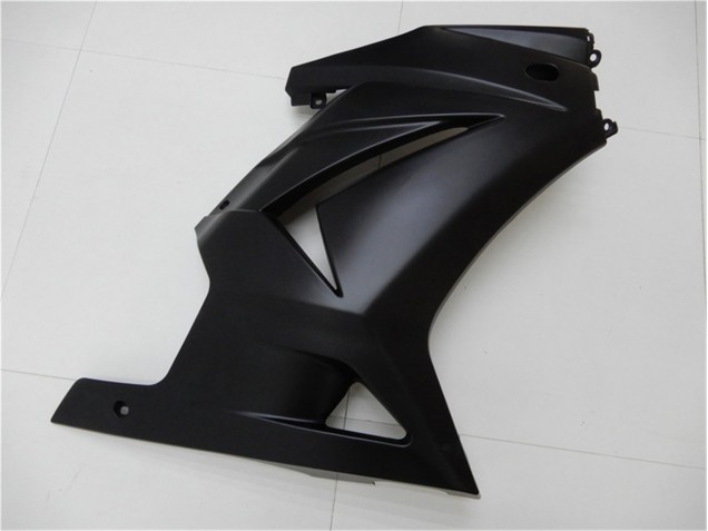 Matte Black 2008-2012 Kawasaki EX250 Motorcycle Fairings Matte Black 2008-2012 Kawasaki EX250 Motorcycle Fairings