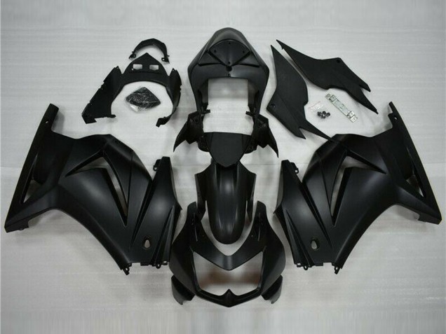 Matte Black 2008-2012 Kawasaki EX250 Motorcycle Fairings Matte Black 2008-2012 Kawasaki EX250 Motorcycle Fairings
