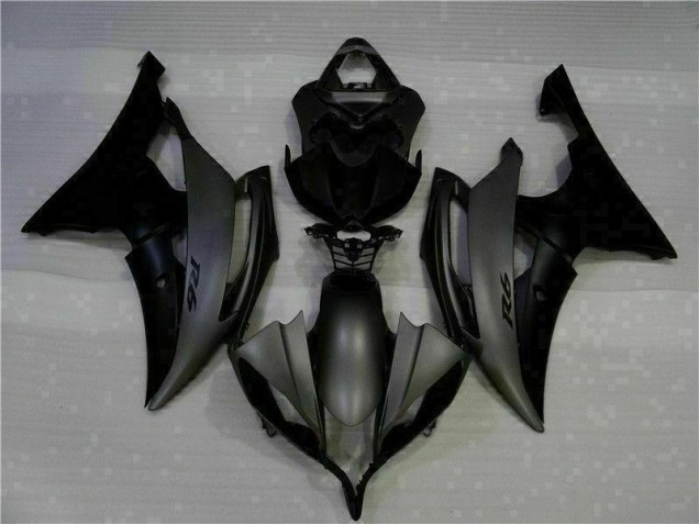 Matte Black 2008-2016 Yamaha YZF R6 Motorcycle Bodywork Matte Black 2008-2016 Yamaha YZF R6 Motorcycle Bodywork