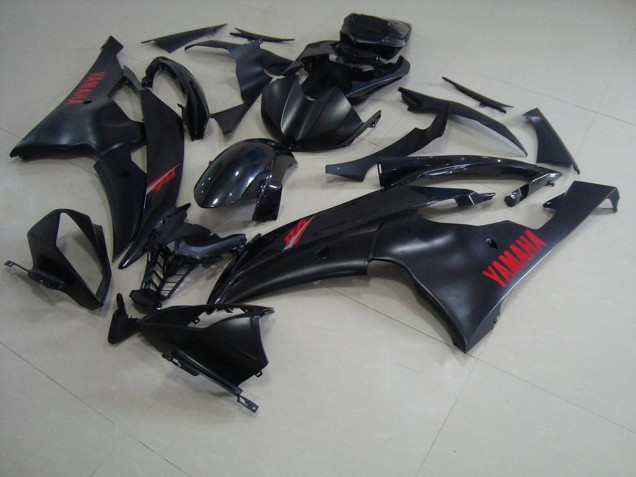 Matte Black 2008-2016 Yamaha YZF R6 Motorcycle Fairings Matte Black 2008-2016 Yamaha YZF R6 Motorcycle Fairings