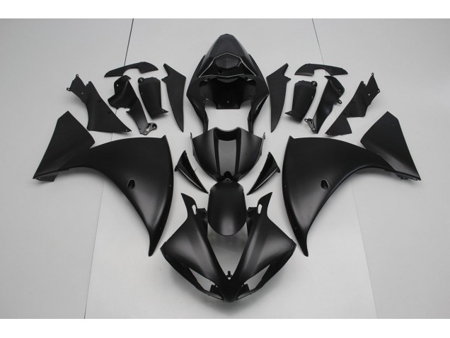 Matte Black 2012-2014 Yamaha YZF R1 Motorcycle Fairing