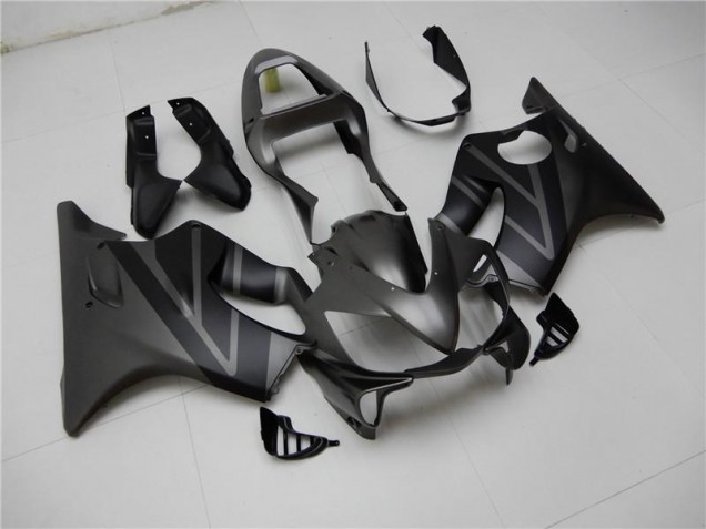 Matte Black Grey 2001-2003 Honda CBR600 F4i Motorcycle Fairings Matte Black Grey 2001-2003 Honda CBR600 F4i Motorcycle Fairings