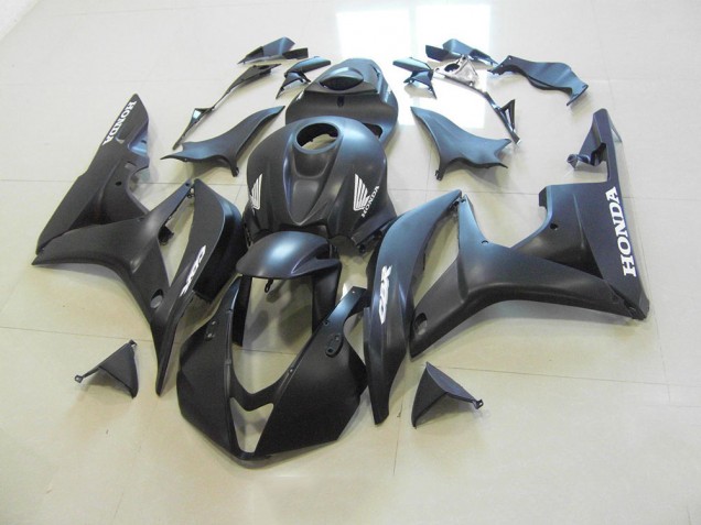 Matte Black Race Version 2007-2008 Honda CBR600RR Motorcycle Fairings Matte Black Race Version 2007-2008 Honda CBR600RR Motorcycle Fairings