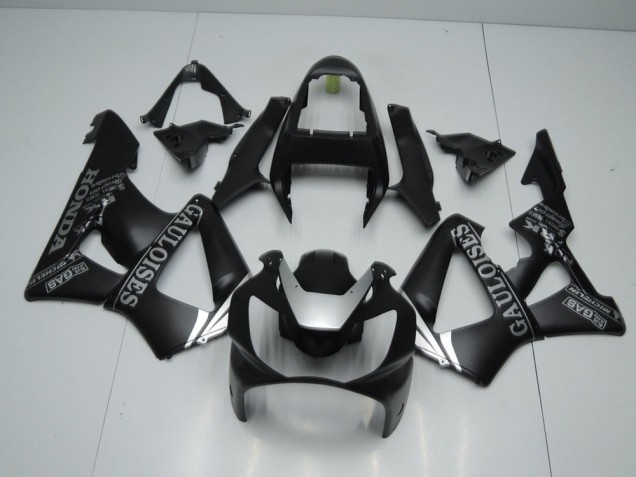 Matte Black Silver 2000-2001 Honda CBR900RR 929 Motorcycle Fairings Matte Black Silver 2000-2001 Honda CBR900RR 929 Motorcycle Fairings