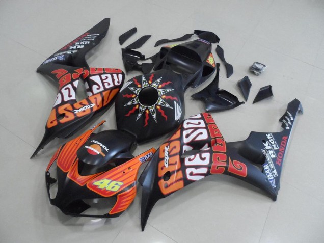 Matte Rossi 2006-2007 Honda CBR1000RR Motorcycle Fairings Matte Rossi 2006-2007 Honda CBR1000RR Motorcycle Fairings