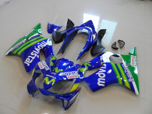 Movistar 2004-2007 Honda CBR600 F4i Motorcycle Fairings Movistar 2004-2007 Honda CBR600 F4i Motorcycle Fairings