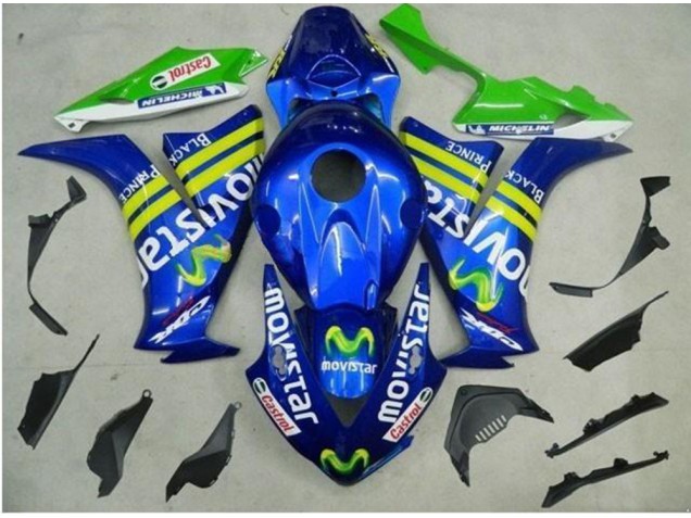 Movistar 2012-2016 Honda CBR1000RR Motorcycle Fairings Movistar 2012-2016 Honda CBR1000RR Motorcycle Fairings