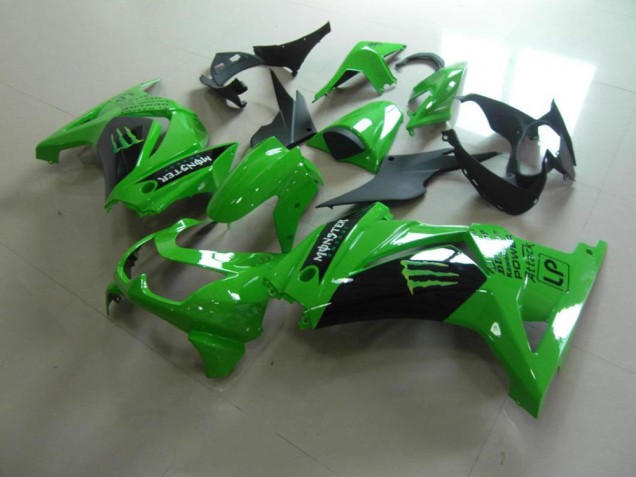 New Green Monster 2008-2012 Kawasaki ZX250R Motorcycle Fairings New Green Monster 2008-2012 Kawasaki ZX250R Motorcycle Fairings
