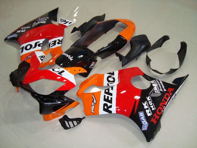 New Repsol 2004-2007 Honda CBR600 F4i Motorcycle Fairings New Repsol 2004-2007 Honda CBR600 F4i Motorcycle Fairings