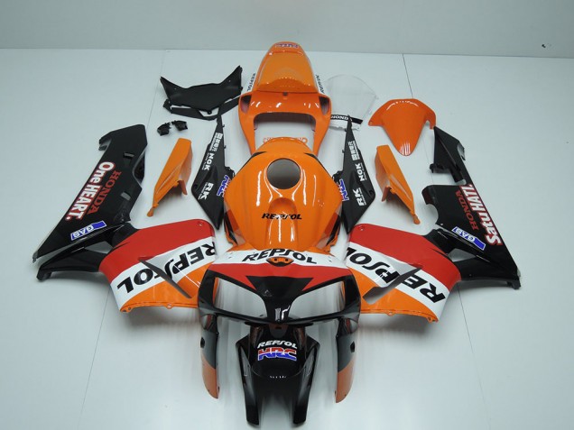 New Repsol 2005-2006 Honda CBR600RR Motorcycle Fairings New Repsol 2005-2006 Honda CBR600RR Motorcycle Fairings
