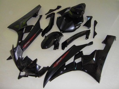 OEM Style Black 2006-2007 Yamaha YZF R6 Motorcycle Fairings