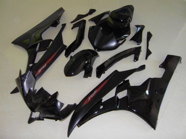 OEM Style Black 2006-2007 Yamaha YZF R6 Motorcycle Fairings OEM Style Black 2006-2007 Yamaha YZF R6 Motorcycle Fairings