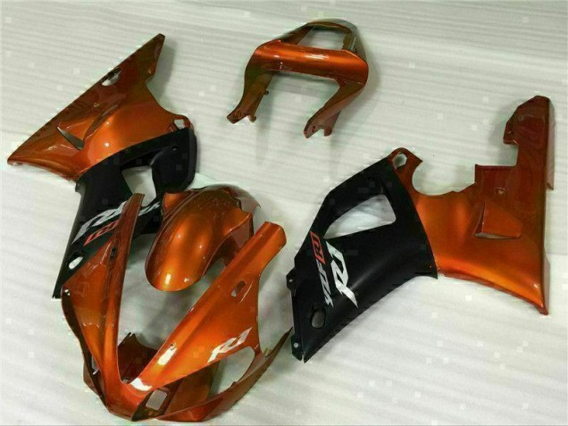 Orange 2000-2001 Yamaha YZF R1 Motorcycle Fairings Orange 2000-2001 Yamaha YZF R1 Motorcycle Fairings