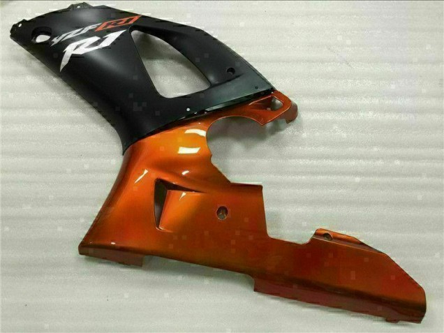 Orange 2000-2001 Yamaha YZF R1 Motorcycle Fairings Orange 2000-2001 Yamaha YZF R1 Motorcycle Fairings