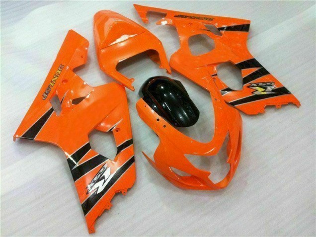 Orange 2004-2005 Suzuki GSXR 600/750 Motorcycle Fairings Orange 2004-2005 Suzuki GSXR 600/750 Motorcycle Fairings