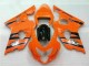 Orange 2004-2005 Suzuki GSXR 600/750 Motorcycle Fairings Orange 2004-2005 Suzuki GSXR 600/750 Motorcycle Fairings