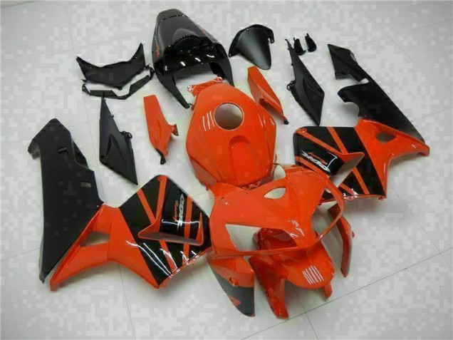 Orange 2005-2006 Honda CBR600RR Motorcycle Bodywork Orange 2005-2006 Honda CBR600RR Motorcycle Bodywork