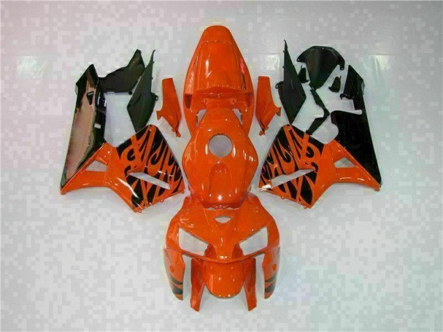 Orange 2005-2006 Honda CBR600RR Motorcycle Fairing Orange 2005-2006 Honda CBR600RR Motorcycle Fairing