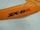 Orange 2005-2006 Kawasaki ZX6R Motorcycle Fairings Orange 2005-2006 Kawasaki ZX6R Motorcycle Fairings
